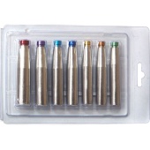 kit of stainless steel mandrels for pressing shaft seals
