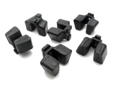 set of rubber dampers for steel pulleys denso 6 pieces (n-shaped)