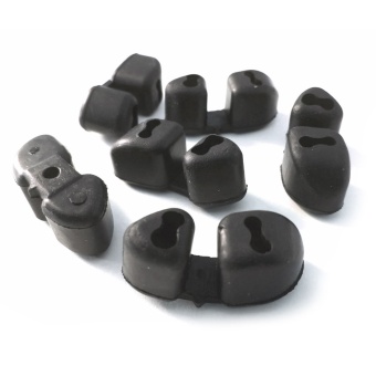 set of rubber dampers for denso composite pulleys 6 pieces