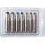 kit of stainless steel mandrels for pressing shaft seals