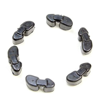 set of rubber dampers for denso composite pulleys 6 pieces